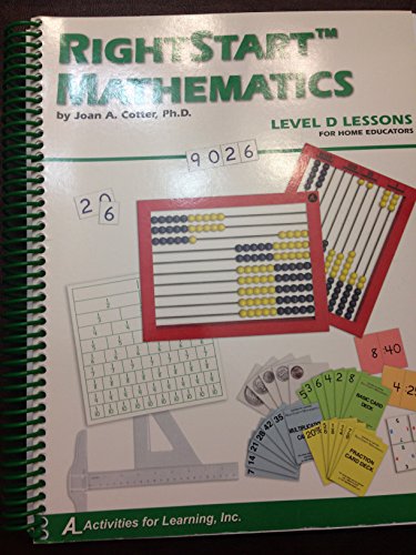 Rightstart Mathematics Level D Lessons for Home Educators