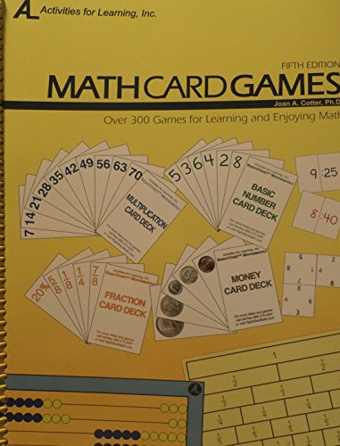 Math Card Games, 5th edition includes CD