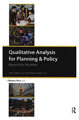 Qualitative Analysis for Planning & Policy