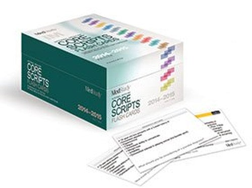 Medstudy 2017 Internal Medicine Core Scripts Flash Cards