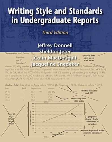 Writing Style and Standards in Undergraduate Engineering Reports