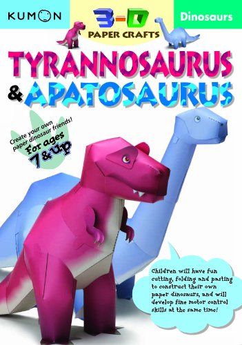 Dinosaurs Tyrannosaurus & Apatosaurus