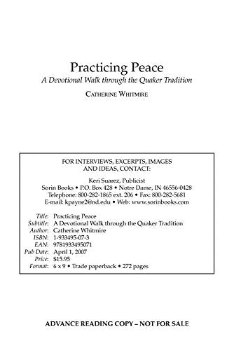 Practicing Peace