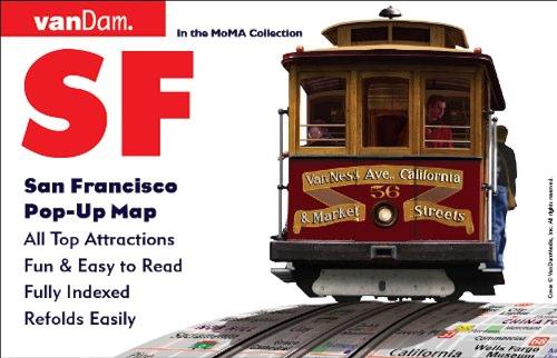 San Francisco Pop-Up Map by Vandam