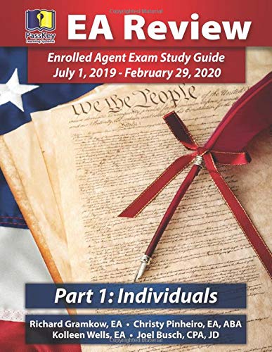 PassKey Learning Systems EA Review Part 1 Individuals; Enrolled Agent Study Guide