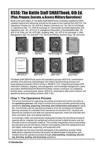 BSS6: The Battle Staff SMARTbook, 6th Ed.