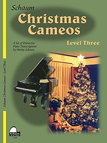 Christmas Cameos: Level 3 Early Intermediate Level (Schaum Publications Christmas Cameos)
