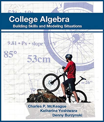 College Algebra: Building Skills and Modeling Situations with Access (paperback)