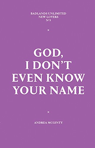 God, I Don't Even Know Your Name