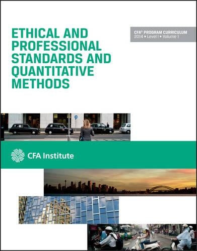 Cfa Level I 2014