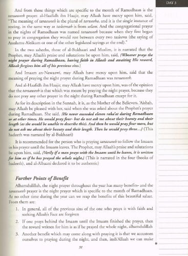 Fasting from Alif to Yaa: A Day by Day Guide to Making the Most of Ramadhaan