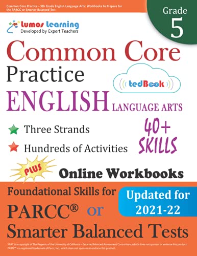 Common Core Practice - 5th Grade English Language Arts