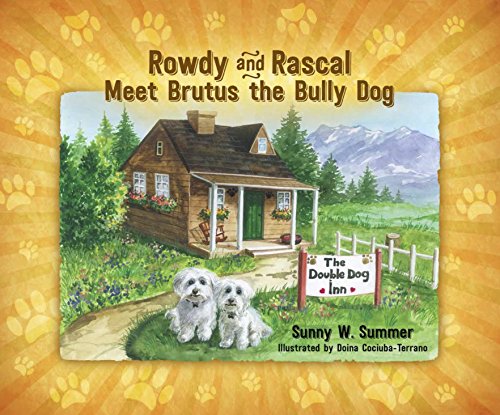 Rowdy and Rascal Meet Brutus the Bully Dog