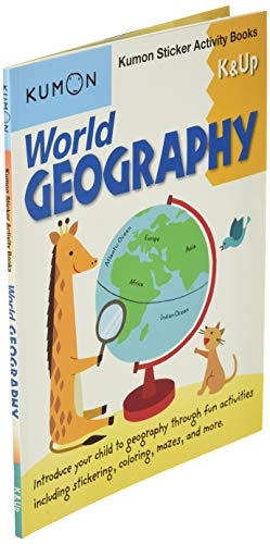 World Geography K & Up: Sticker Activity Book