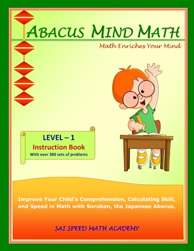 Abacus Mind Math Instruction Book Level 1
