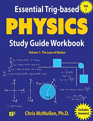 Essential Trig-based Physics Study Guide Workbook