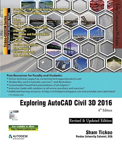 Exploring AutoCAD Civil 3D 2016, 6th Edition