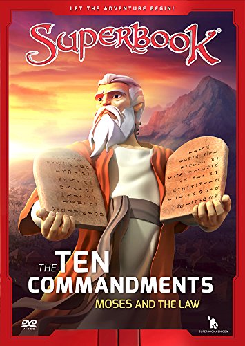 The Ten Commandments: Moses and the Law (Superbook) [DVD] [Region 1] [NTSC]