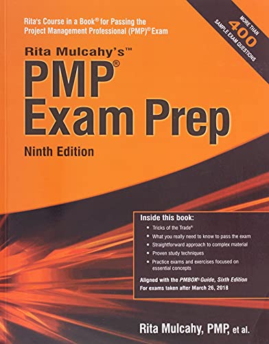 [194370404x] [9781943704040] Pmp Exam Prep: Accelerated Learning to Pass the Project Management Professional (Pmp) Exam 9th Edition-Paperback