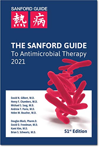 The Sanford Guide to Antimicrobial Therapy 2021 - Pocket Edition