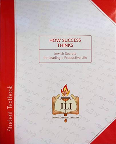 How Success Thinks: Jewish Secrets for Leading a Productive Life
