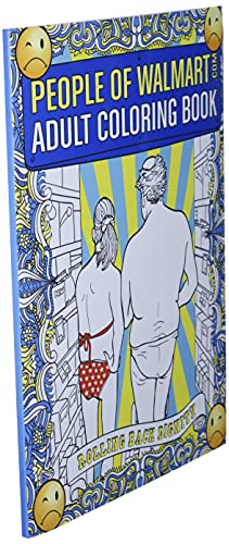 People of Walmart Adult Coloring Book