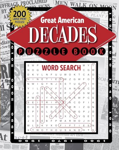 Great American Decades Puzzle Book