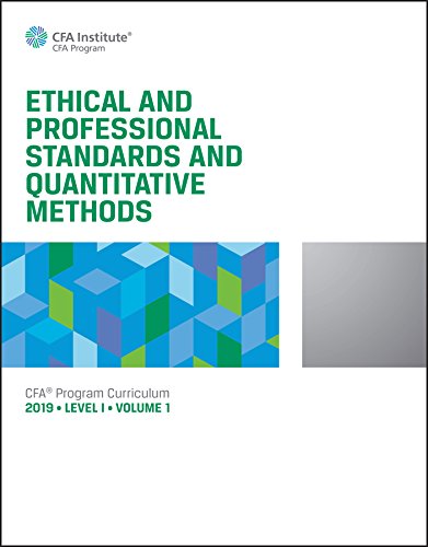 Ethical and Professional Standards and Quantitativ