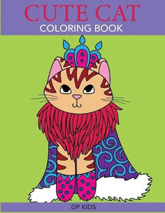 Cute Cat Coloring Book 
