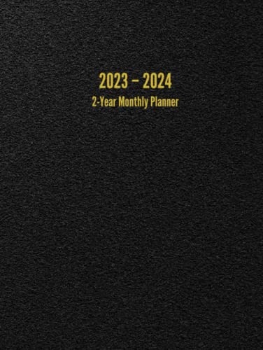 2023 - 2024 2-Year Monthly Planner
