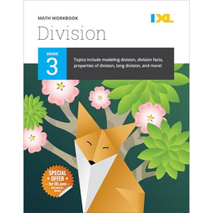IXL Math Workbook: Grade 3 Division