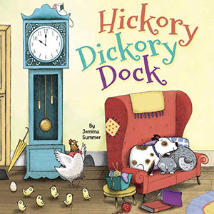 Hickory Dickory Dock - Little Hippo Books - Children's Padded Board Book