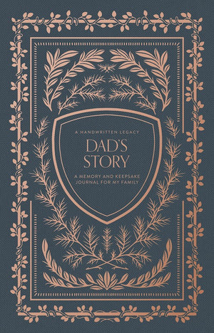 Dad's Story Journal (Linen Hardcover)