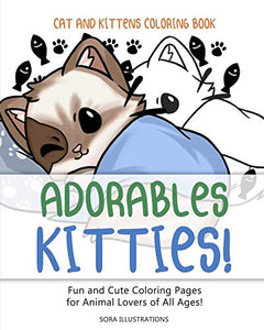 Cats and Kittens Coloring Book 