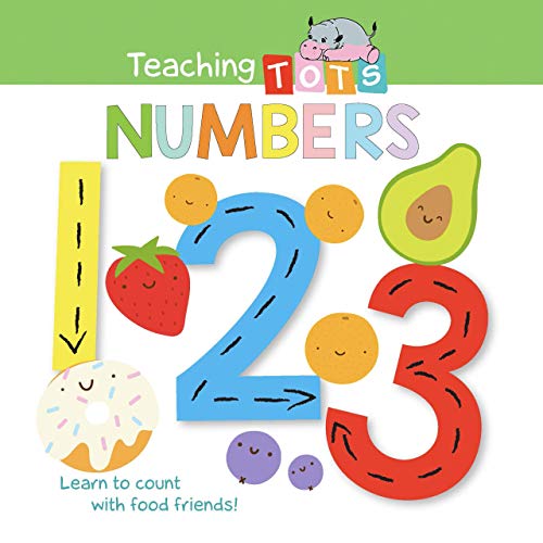 Teaching Tots: Numbers - Padded Board Book - 123 - Educational