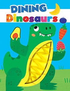 Dining Dinosaurs - Silicone Touch and Feel - Sensory Board Book 