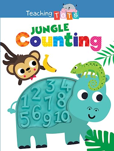 Jungle Counting - Silicone Touch and Feel Board Book - Sensory Board Book