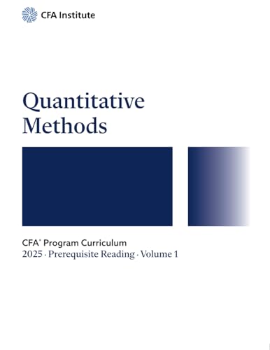 2025 CFA Program Pre-Read Vol 1 (Quant)