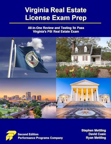 Virginia Real Estate License Exam Prep