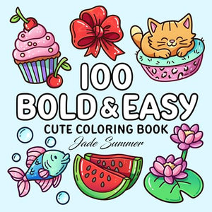100 Bold Coloring Book