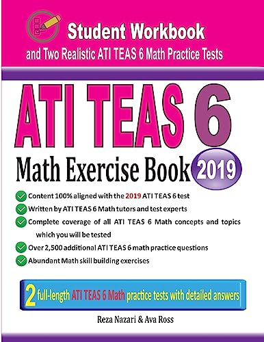 ATI TEAS 6 Math Exercise Book