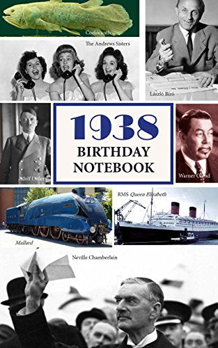 1938 Birthday Notebook