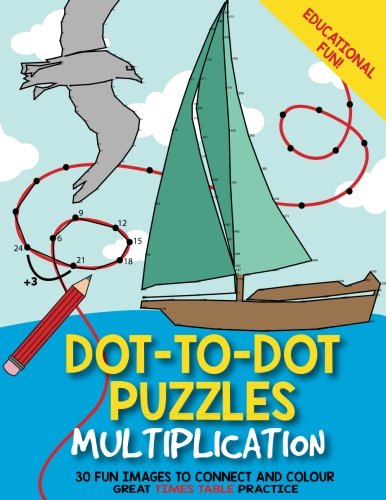 Dot To Dot Puzzles - Multiplication: Kids times table fun!