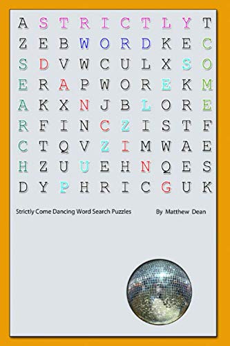 Strictly Come Dancing Word Search Book.