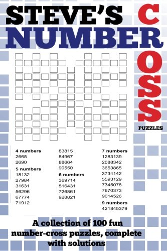 Steve's Number Cross Puzzles