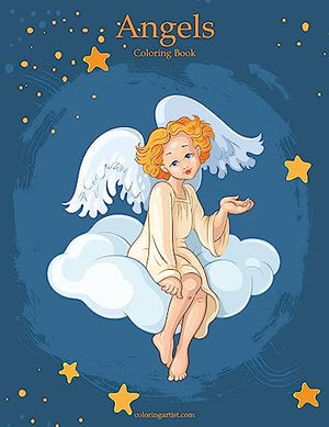 Angels Coloring Book 1