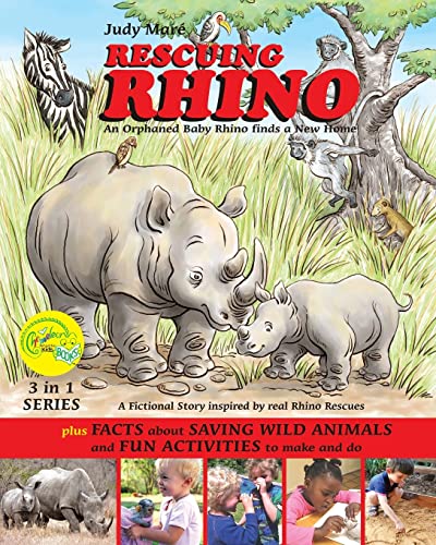 RESCUING RHINO an orphaned baby rhino finds a new home