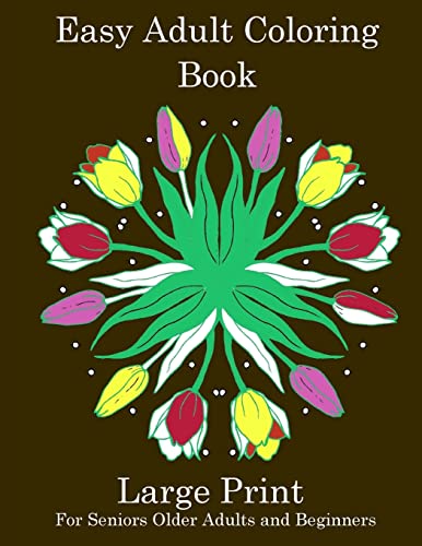 Easy Adult Coloring Book