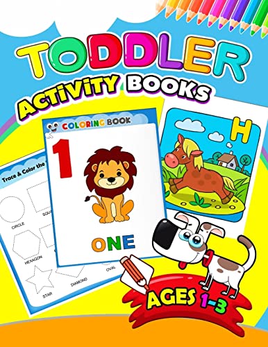 Toddler Activity books ages 1-3