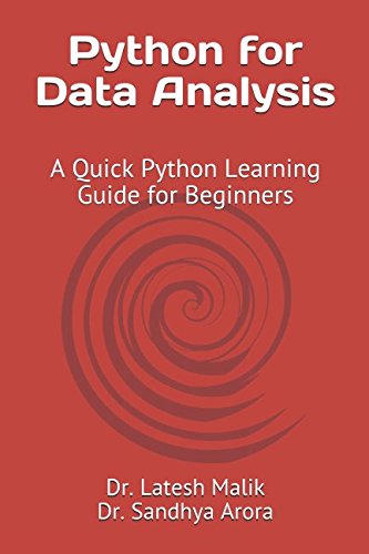 Python for Data Analysis: A Quick Python Learning Guide for Beginners